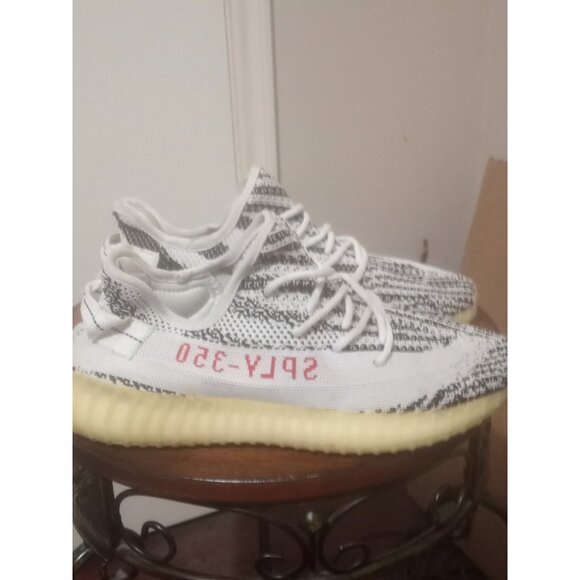 adidas Yeezy Boost 350 V2 Zebra Black White Mens Size 11 main image 5